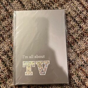 Gray 'I'm All About' Notebook